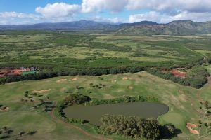 Poipu Bay 10th Side Aerial
